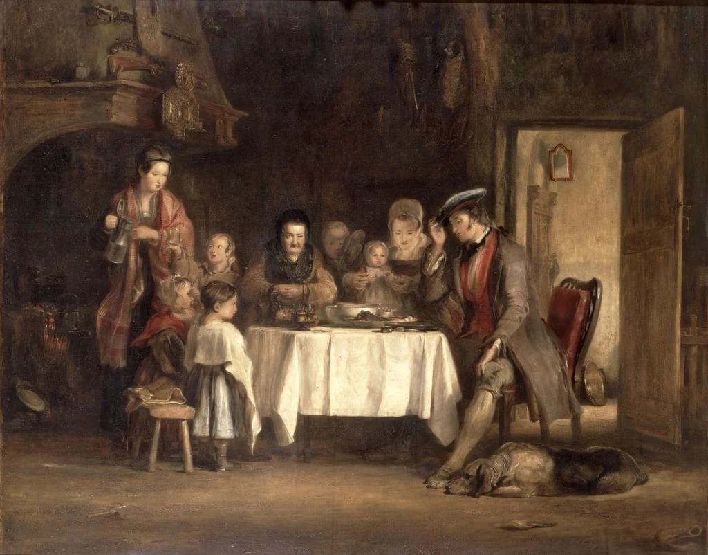 Ringraziamento prima del pranzo - Birmingham Museums and Art Gallery